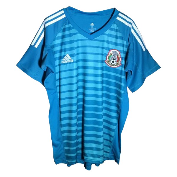 Camiseta México Portero 2018 Azul